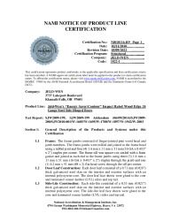 PR CERTIFICATE FL13540 R9 C CAC NI010116-R9